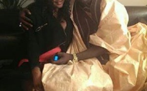 Omaro et sa fiancée Adjaratou Maguichon