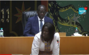 Assemblée: Astou Ndiaye plaide pour l'achèvement des travaux de l'université du Sine Saloum
