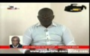 Vidéo: Niokhite raille Abdoulaye Baldé
