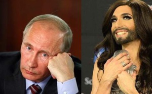 Vladimir Poutine écœuré par le transsexuel Conchita Wurst. Il veut un concours soviétique
