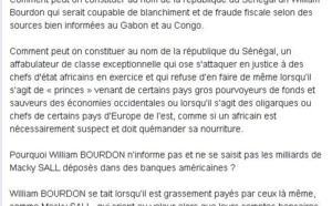 Samuel Sarr arrêté pour avoir publié ce texte 