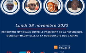 A suivre en direct sur Leral la rencontre entre le Président Macky Sall et la communauté des Daaras ce lundi 