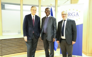 Babacar Diagne, hôte de l'ERGA à Bruxelles