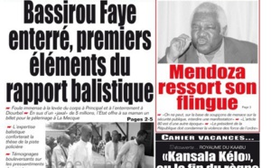 A la Une du Journal Le Populaire du mardi 26 aout 2014