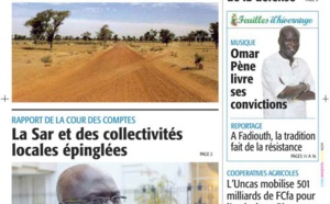 A la Une du Journal Le Soleil du mardi 26 aout 2014