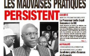 A la Une du Journal Sud Quotidien du mardi 26 aout 2014