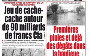 A la Une du Journal Le Populaire du jeudi 28 août 2014