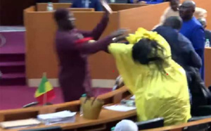 Une députée enceinte frappée en pleine séance à l'Assemblée nationale, par deux députés fanatiques (Aliou Ndao Fall)