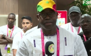 Yankhoba Diattara, ministre des Sports, aux "Lions" : "Chers "Lions", sachez que votre peuple est très fier de vous"