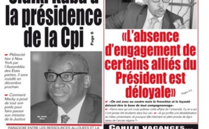 A la Une du Journal Le Populaire du vendredi 29 août 2014