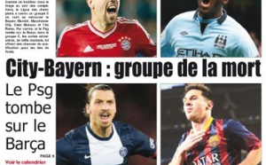 A la Une du Journal Waa Sports du vendredi 29 août 2014