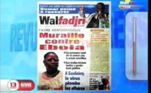 Revue de presse du lundi 01 septembre 2014 - Walf-Tv