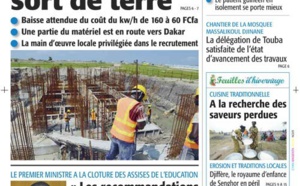 A la Une du Journal Le Soleil du lundi 01 septembre 2014