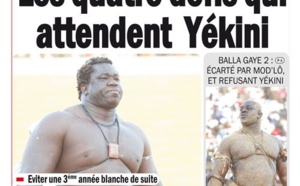 A la Une du Journal Sunu Lamb du lundi 01 septembre 2014