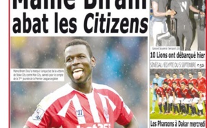 A la Une du Journal Stades du lundi 01 septembre 2014