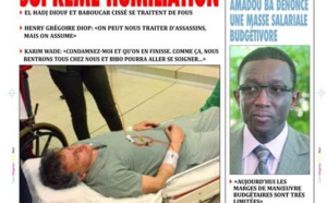 A la Une du Journal L'As du mardi 02 septembre 2014