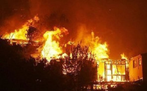 Incendie à Kaffrine : Plusieurs cases consumées par des flammes, des familles en précarité