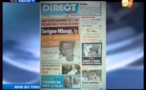Revue de presse du vendredi 05 septembre 2014 - 2stv