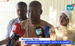 Touba : Le Collectif "Jamm a gën 3ème mandat" travaille au corps les familles religieuses, pour...