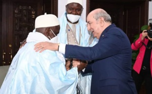 Religion : Serigne Assane Seck, khalife de Thiénaba Seck, reçu par le président algérien