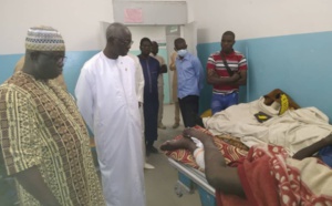 Accident mortel dans un chantier à Richard-Toll : Amadou Mame Diop au chevet des blessés