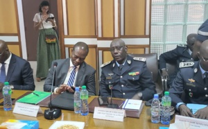 Le ministre de l’Intérieur, Antoine Diome, reçoit son homologue français, M. Gerald Darmanin (Photos)