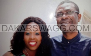 La journaliste people de L'Obs, Maria Dominica Diedhiou avec Youssou Ndour