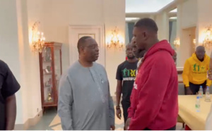 Audience: Tar Rap Galsen reçu par le Président de la République, Macky Sall