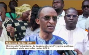 Le Ministre Abdoulaye Seydou Sow en supervision à Kolda : Le travail de ses collègues magnifié