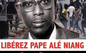 Pape Alé Niang à RSF : « Je reste fort et déterminé, toujours prêt à me battre pour ma liberté, pour la liberté de la presse...»