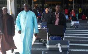 Serigne Djily Abdou Fatah Mbacké débarque à l'aéroport JFK de New-York