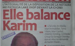 A la Une du Journal Le  Libération du mercredi 17 septembre 2014