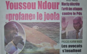 A la Une du Journal Siweul du mercredi 17 septembre 2014