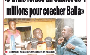 A la Une du Journal Sunu Lamb du vendredi 19 septembre 2014
