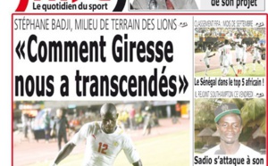 A la Une du Journal Stades du vendredi 19 septembre 2014
