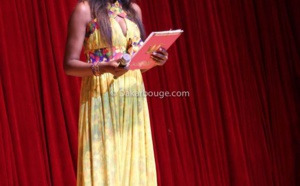Khady Ndiaye Bijou lors de la soirée des "Mini Boss" au Grand Théâtre 