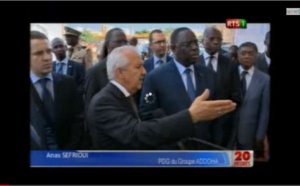 Macky Sall pose la première pierre de la "Cité de l'émergence"