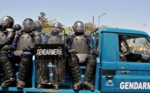 Meeting d'Ousmane Sonko à Keur Massar: Un dispositif impressionnant de la Gendarmerie, quadrille la zone