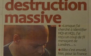 A la Une du Journal Libération du mercredi 01 octobre 2014