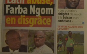 A la Une du Journal Direct Info du mercredi 01 octobre 2014