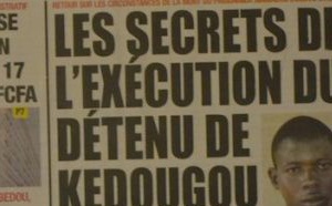 A la Une du Journal L'Observateur du jeudi 02 octobre 2014