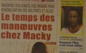 A la Une du Journal Walfadjri du jeudi 02 octobre 2014