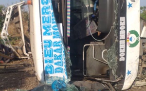 Photos / Tambacounda: Un bus de transport s'est renversé sur la route nationale, 27 blessés enregistrés, dont 9 graves