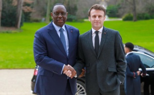 PHOTOS - Macky Sall a rencontré Emmanuel Macron, voici la raison