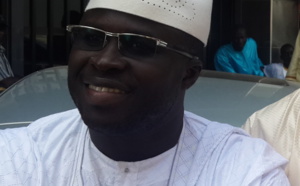Daouda Mbow, le patron de NVA, au baptême des jumeaux d'Aziz Ndiaye