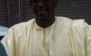 Bara Guèye, le patron de Clean Oil, au baptême des jumeaux d'Aziz Ndiaye