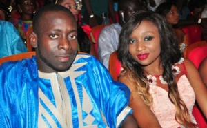 Le couturier Bamba Guèye en compagnie de son épouse au Grand Théâtre