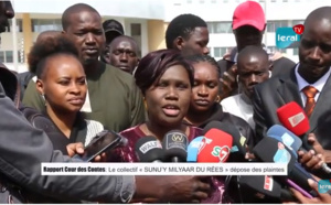 Tribunal de Dakar : Le Collectif « Sunuy milliards du Rées » dépose plus de 100 plaintes, ce lundi