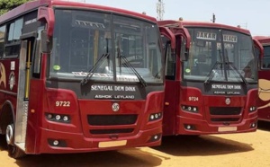 Pour défaut de plaque d’immatriculation : Deux bus de Sénégal Dem Dikk refoulés par la police gambienne 