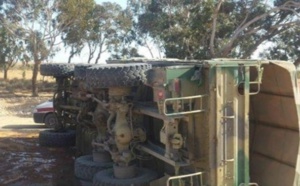 Ziguinchor : Un véhicule militaire se renverse...Un mort et plusieurs blessés !